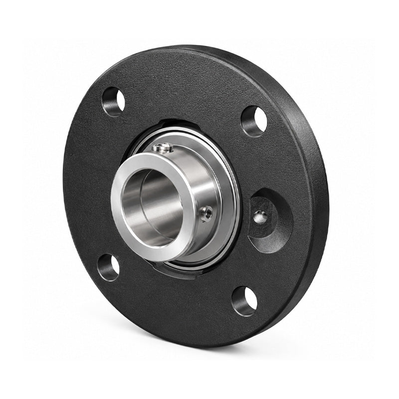 INA PME60XLN Four Bolt Cast Iron Round Housing with Eccentric Collar Insert 60mm Bore
