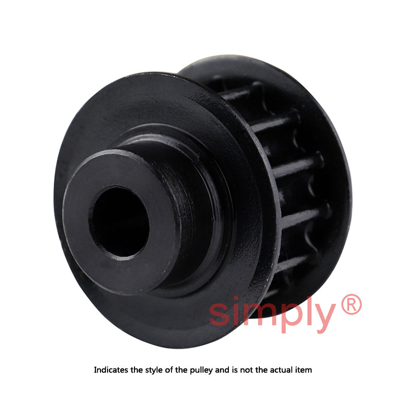 Drive-Flex PC14M-40S-90 - 14mm Pitch 40 Tooth Polychain and Synchrochain Steel Pilot Bore Timing Belt Pulley for 90mm Wide Belts