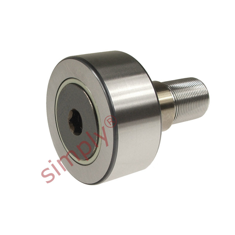 IKO PWKRE902RS Crowned Cam Follower with Eccentric Stud 90x35x35 M30x1.5 Thread