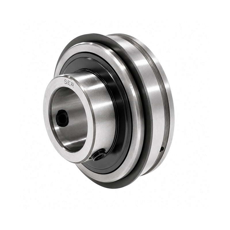 SER207 Metric Bearing Insert and Snap Ring 35mm Bore 72mm Outside Dia
