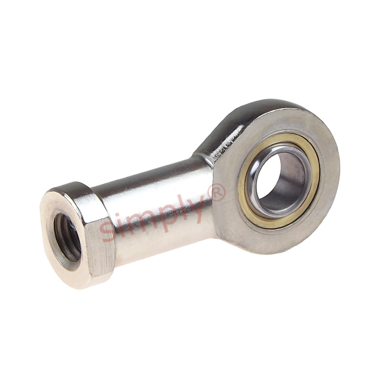 Codex SI20C Right Hand Steel / PTFE Sintered Bronze Lined Plain Female Rod End M20x1.5 Thread