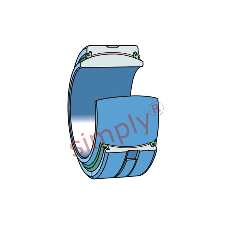 SKF GE120TXA2LS Maintenance Free Spherical Plain Bearing Steel / PTFE Fabric 120x180x85x70mm