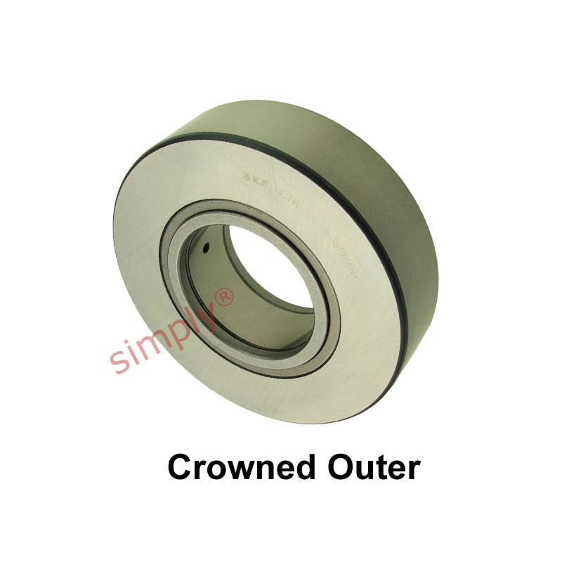 Major Brand NUTR50110A Support Roller With Axial Guidance Crowned Outer 50x110x32mm