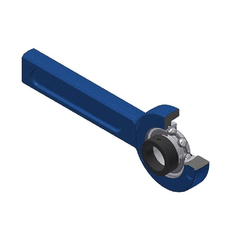 SNR ESSP207 Metric Cast Iron Tensioner Unit with 35mm Bore Eccentric Collar Insert - Allow 2-3 Days