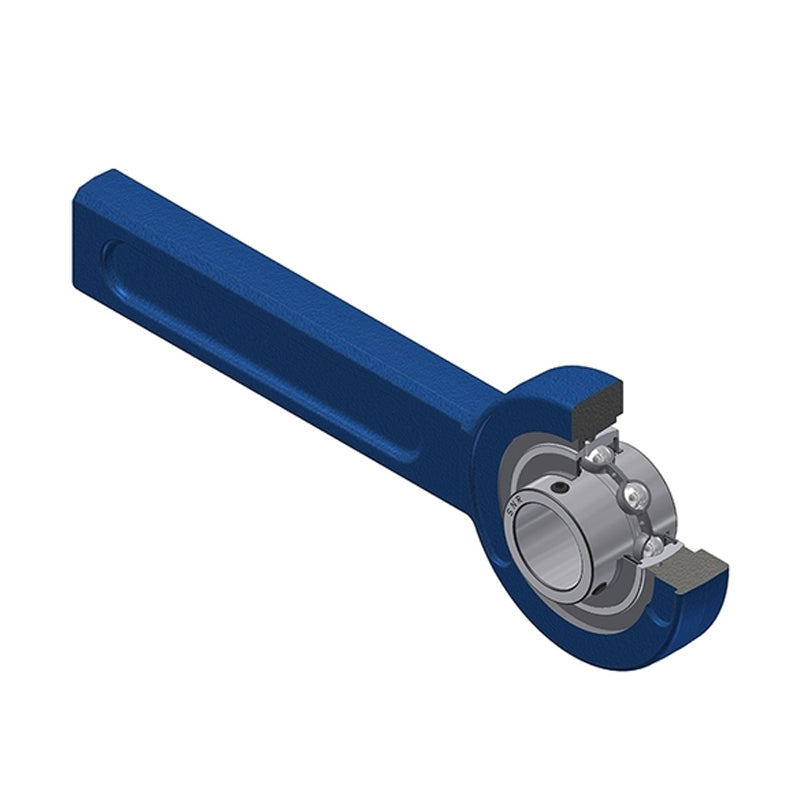 SNR UCSP205N Metric Cast Iron Tensioner Unit with 25mm Bore Insert - Allow 2-3 Days