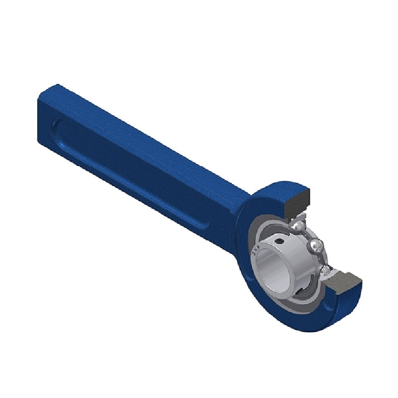SNR USSP208N Metric Cast Iron Tensioner Unit with 40mm Bore Insert - Allow 2-3 Days