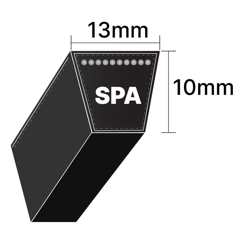 SPA1425 Gates Delta Narrow SPA-Section V-Belt (Uniset Match)