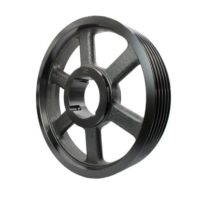 PowerDrive 500X5SPB 500mm Pitch Diameter SPB Section Tapered Locking Bush Type Pulley with 5 Grooves (Bush not Incl.) - Allow 2-3 Days