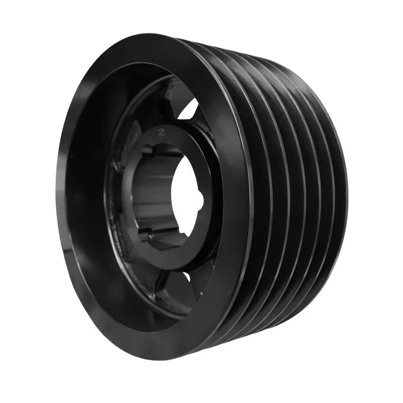 PowerDrive 355X6SPB 355mm Pitch Diameter SPB Section Tapered Locking Bush Type Pulley with 6 Grooves (Bush not Incl.) - Allow 2-3 Days