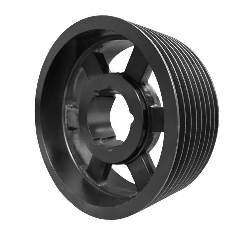 PowerDrive 800X8SPB 800mm Pitch Diameter SPB Section Tapered Locking Bush Type Pulley with 8 Grooves (Bush not Incl.) - Allow 2-3 Days