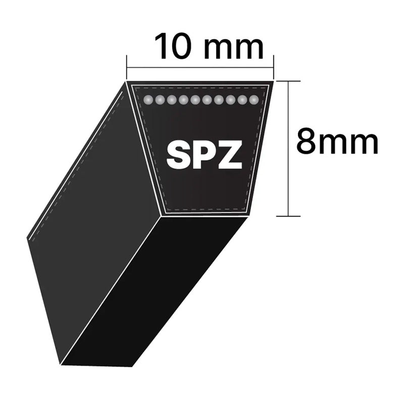 SPZ1937 Pix Classical SPZ-Section Muscle V-Belt