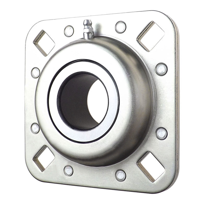 PEER ST491AB Seedbed Finisher Round Bore Relubricatable Flanged Disc with Bolt Holes 1.77x5x1.747 inch