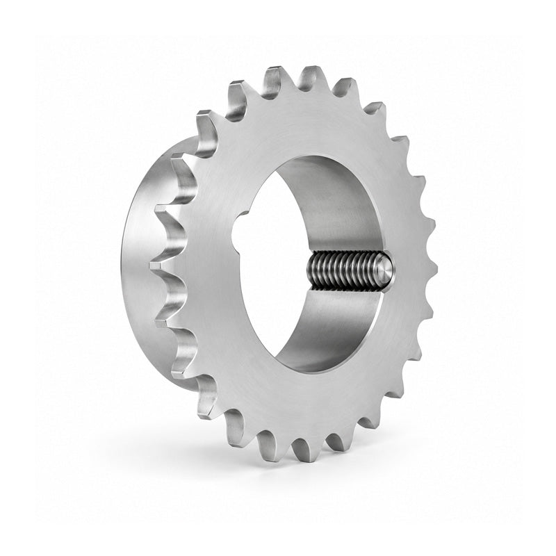 Drive-Flex 18 Tooth 16B Simplex Sprocket Tapered Locking Bush Type for 1 inch Pitch Chain Bush not Incl.