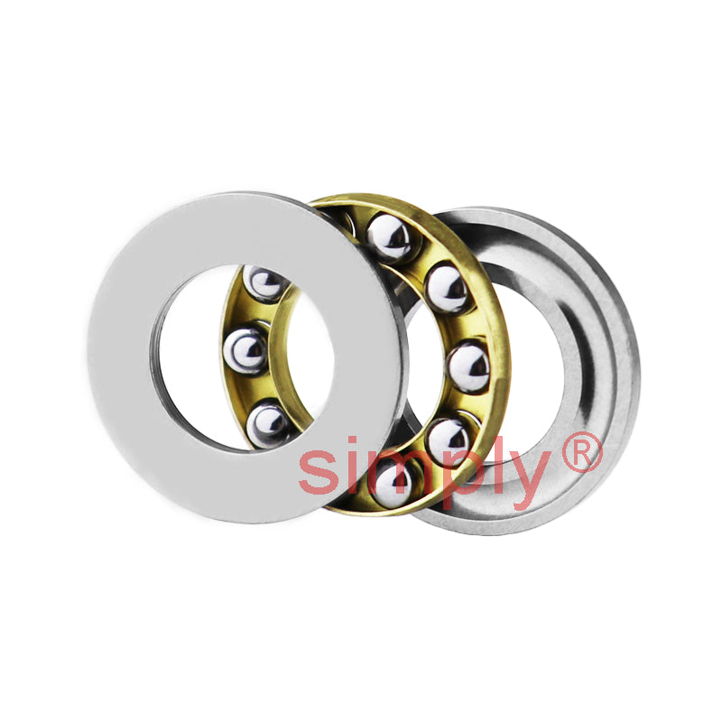 F4-9G Budget Single Thrust Ball Bearing with Grooved Washers 4x9x4mm