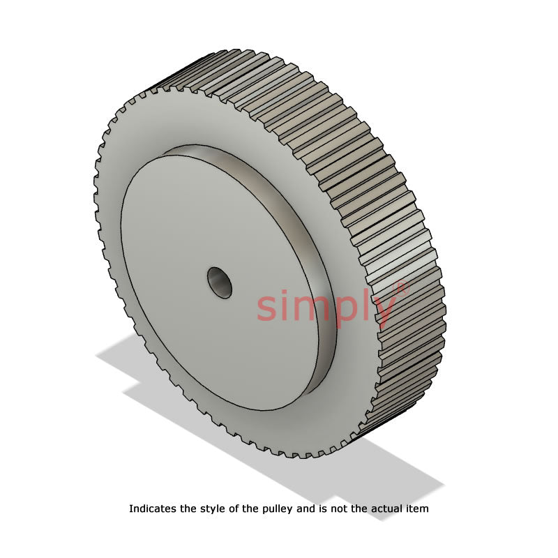 Drive-Flex G40T10/44-0 Aluminium Pilot Bore Timing Pulley 10mm Pitch 44 Tooth for 25mm Wide Belts