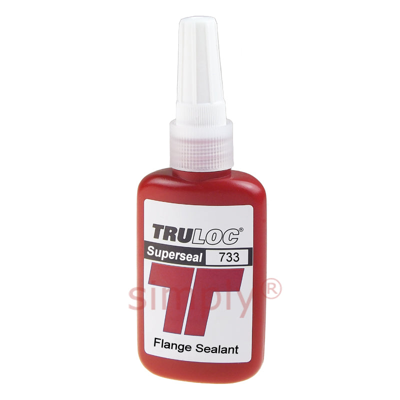 Truloc Superseal 733 Gap Filling Anaerobic Flange Sealant Paste 50ml