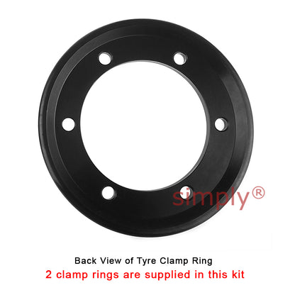 Major Brand F100F/F100B Inner Facing Taper Bore/Pilot Bored Type Tyre Drive Coupling Assembly with Natural Rubber Tyre