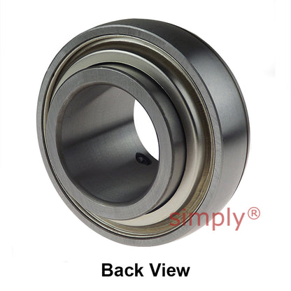 Challenge UC209 Metric Insert with Grub Screws with 45mm Bore 85mm Outside Dia and Triple Lip Seal Ideal for Agricultural and Outdoor Use