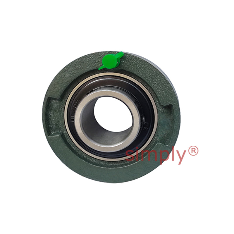 UCC208 Metric Cast Iron Normal Duty Cartridge Unit with 40mm Bore Insert 100mm Outside Dia