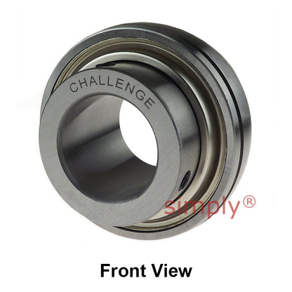Challenge UCX11 Metric Insert with Grub Screws with 55mm Bore 110mm Outside Dia and Triple Lip Seal Ideal for Agricultural and Outdoor Use
