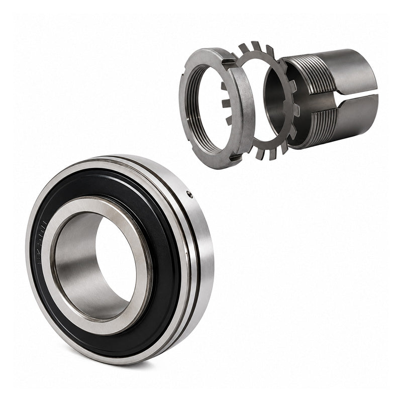 UK210/HS2310 Taper Bore Bearing Insert and Sleeve Fits 1-5/8 inch Shaft