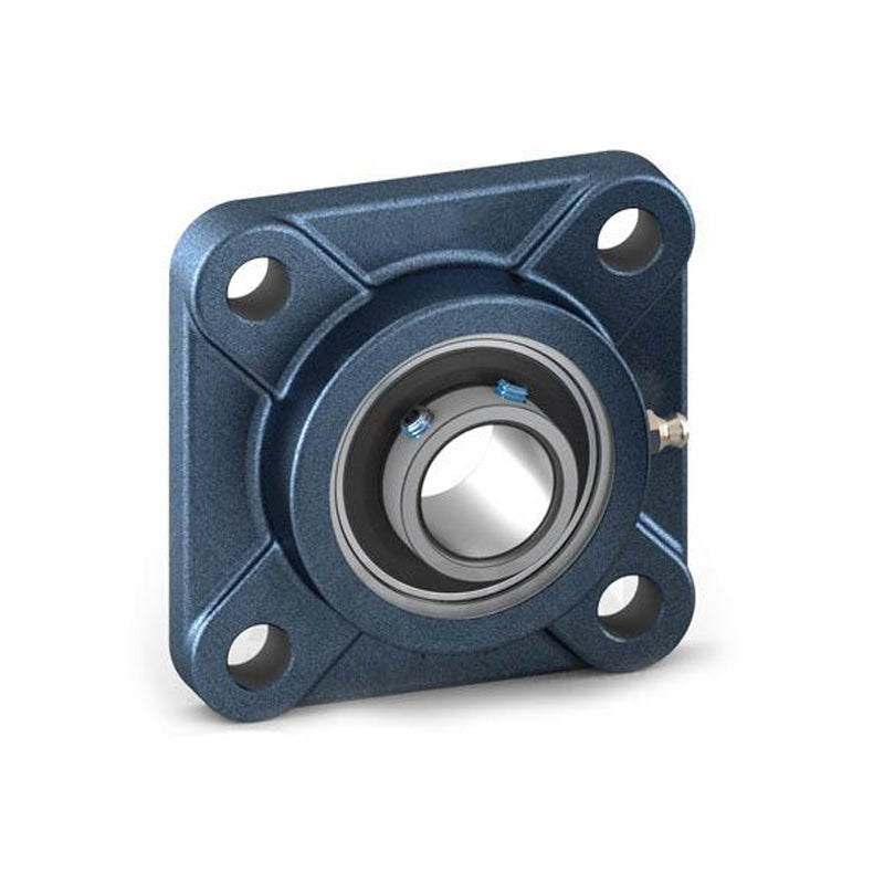 UKF310/HE2309 Imperial Four Bolt Square Cast Iron Housing Insert and Adaptor Sleeve Fits 1-3/4 inch Shaft