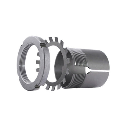 UKFC217/HE2317 Imperial Four Bolt Cast Iron Round Flanged Housing Insert and Adaptor Sleeve Fits 3 inch Shaft