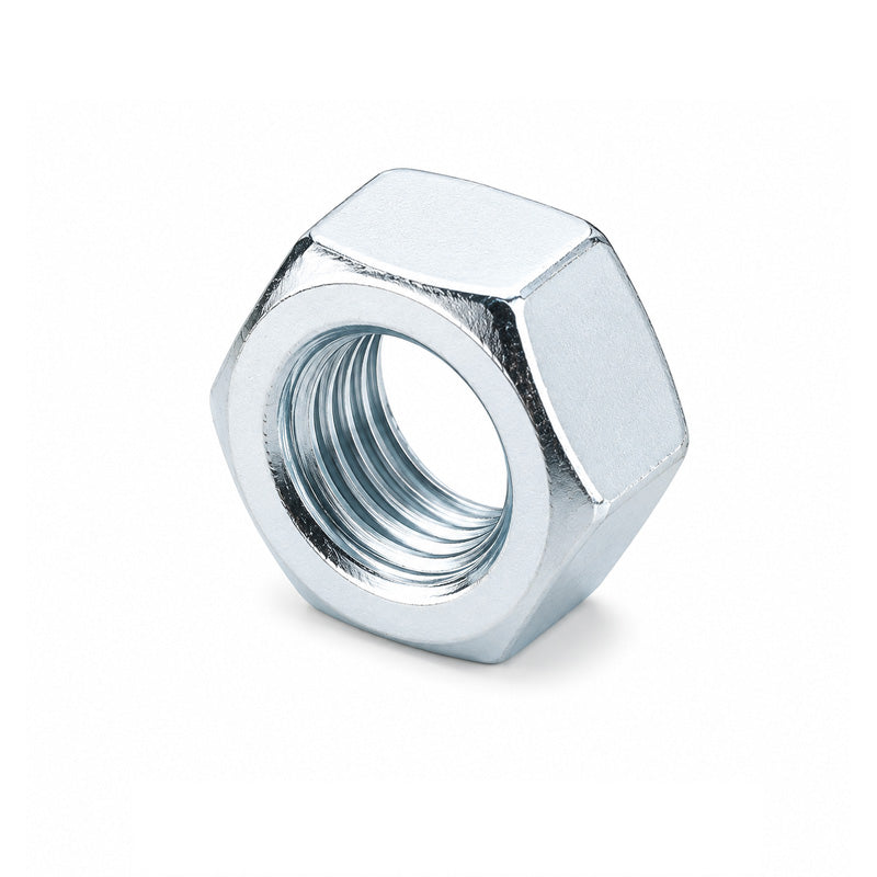 Unifix M3x5.5 - Class 6 Steel Full Nut DIN 934 with 0.5mm Pitch and Bright Zinc Plated Finish - Allow 2-3 Days