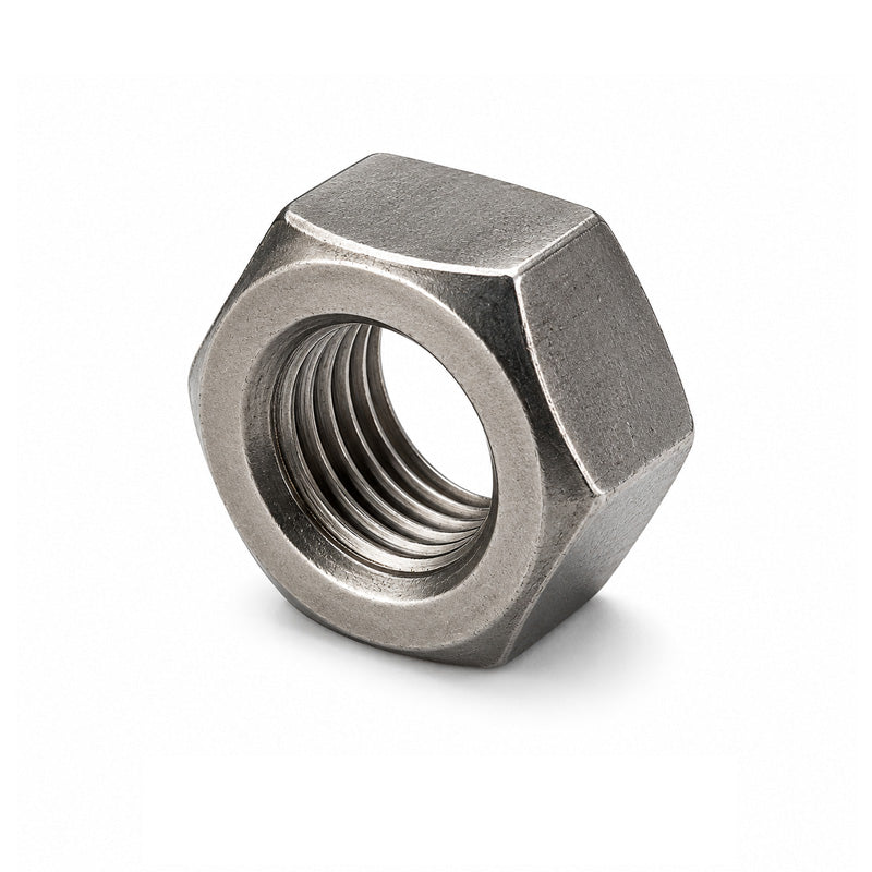Unifix M12x19 - Class 8 Steel Full Nut DIN 934 with 1.75mm Pitch and Plain Finish - Allow 2-3 Days