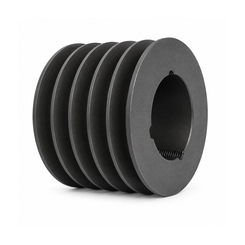 PowerDrive 132X5SPZ 132mm Pitch Diameter SPZ Section Tapered Locking Bush Type Pulley with 5 Grooves (Bush not Incl.) - Allow 2-3 Days