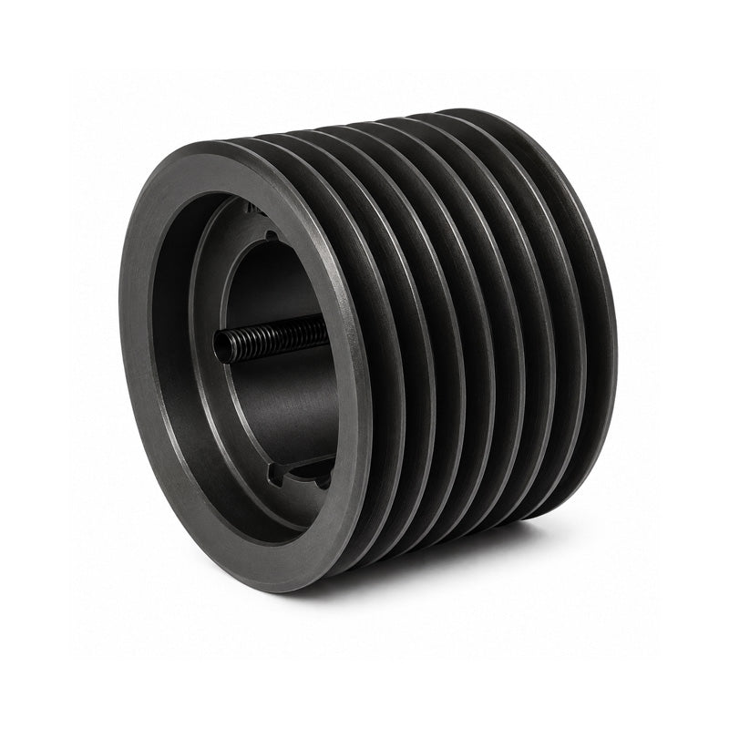 PowerDrive 224X8SPC 224mm Pitch Diameter SPC Section Tapered Locking Bush Type Pulley with 8 Grooves (Bush not Incl.) - Allow 2-3 Days